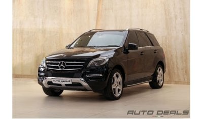 Mercedes-Benz ML 350 Std 4 Matic Blue Efficiency | 2013 - GCC - Perfect Condition - Service History Available | 3.5L V6