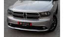 Dodge Durango GT | 1,860 P.M  | 0% Downpayment | Excellent Condition!