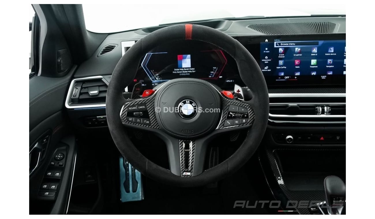 BMW M3 CS 1 of 1000 Globally | GCC - Warranty - Service Contract - Brand New | 3.0L i6