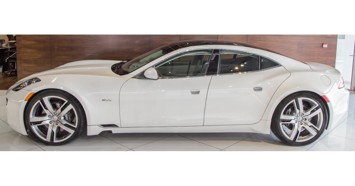 Fisker Karma Electric Vehicle US Specs for sale AED 229,000. White, 2012