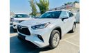 Toyota Highlander TOYOTA HIGHLANDER 2.5L HYBRID WHITE 2022