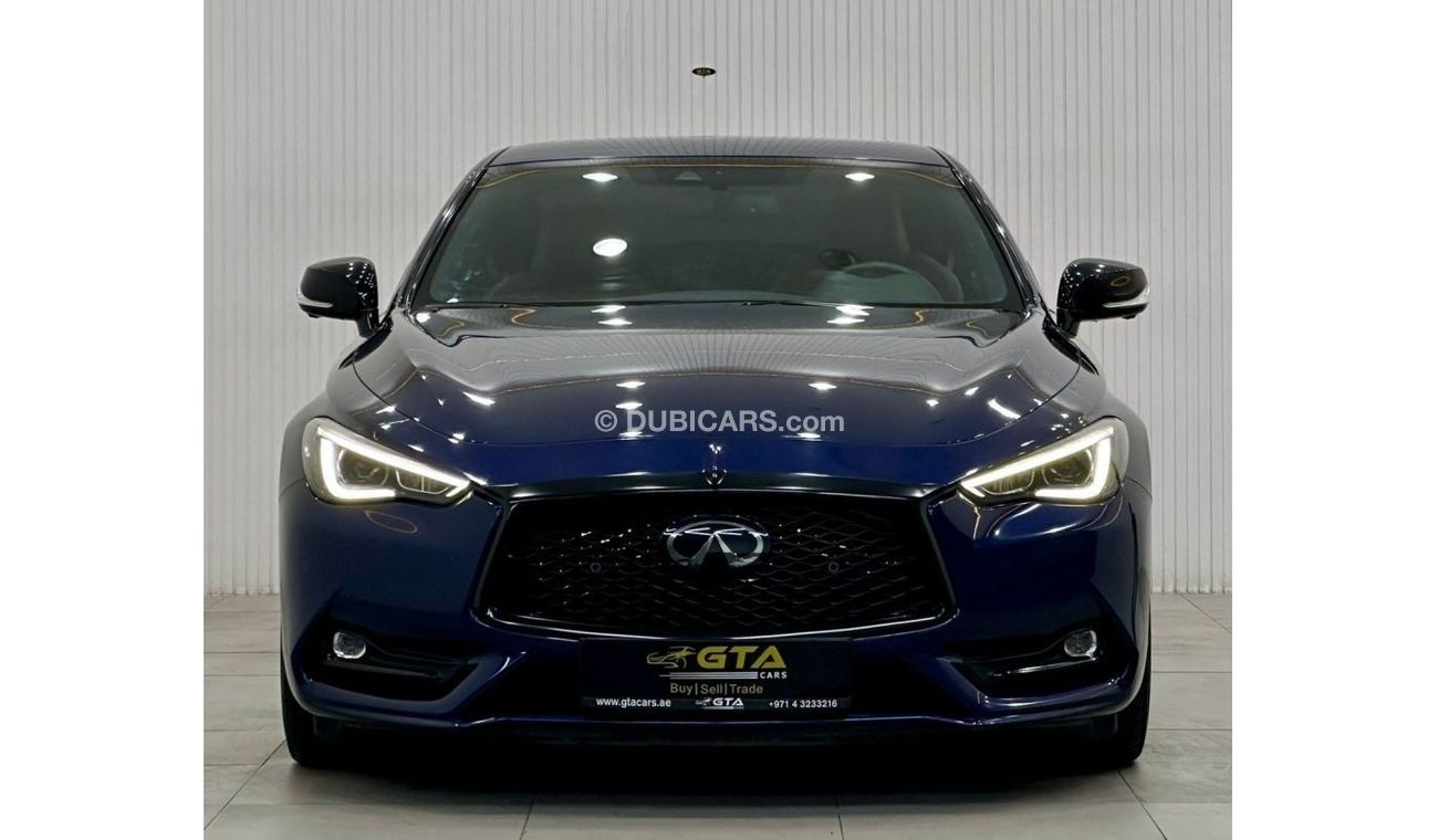 Infiniti Q60 2021 Infiniti Q60S Red Sport 400, 5 Years Infiniti Warranty, Full Infiniti Service History, GCC