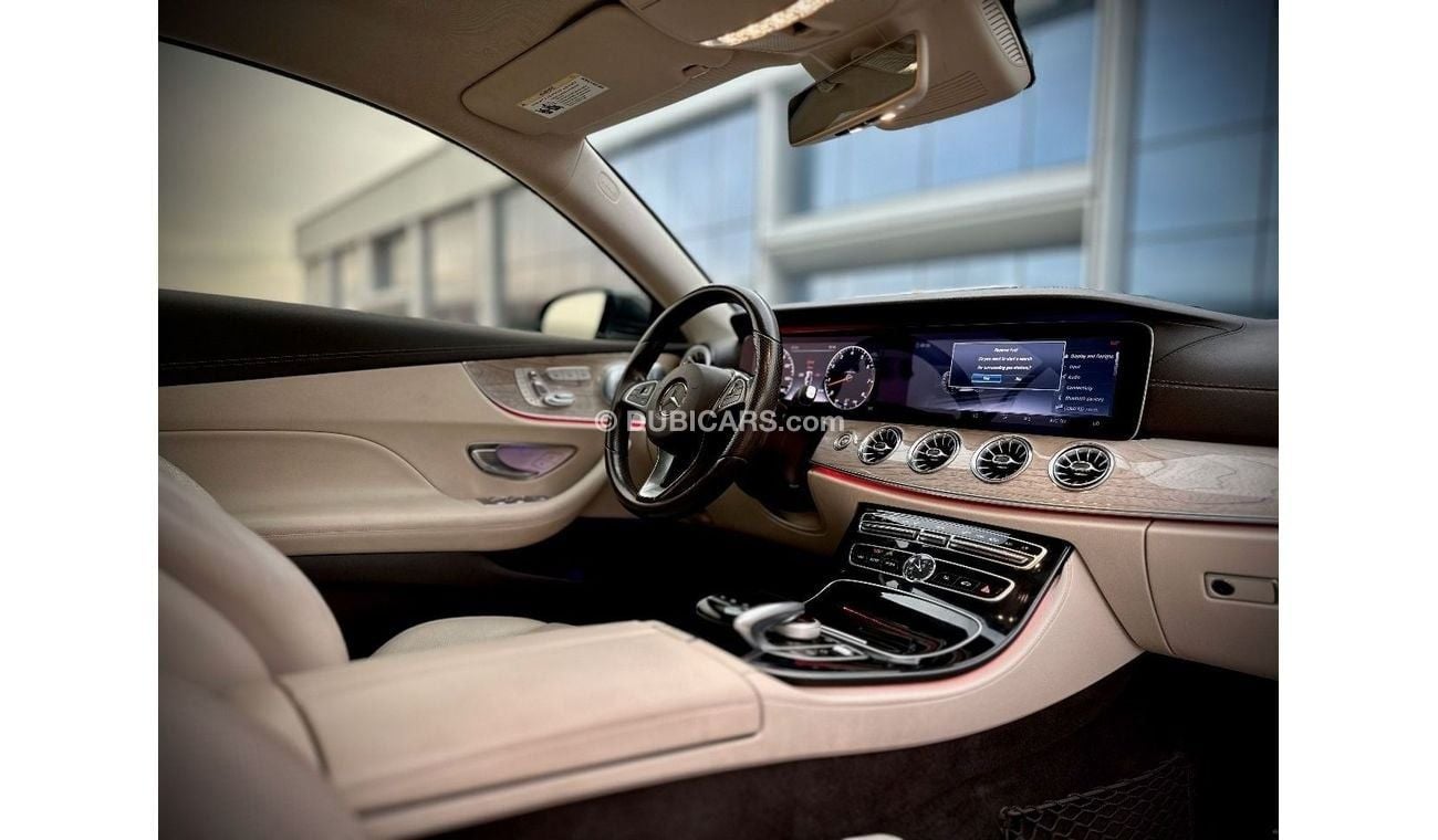 Mercedes-Benz E450 Coupe MERCEDES BENZ E400 COUPE V6 - 2,000 AED / MONTH BANK FINANCING