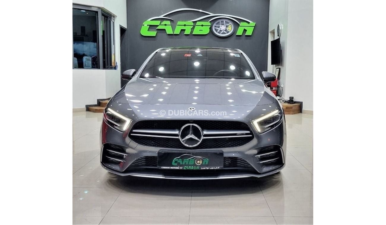 Mercedes-Benz A 35 AMG Premium + MERCEDES A35 AMG 2021 GCC STILL DEALER WARRANTY FOR 139K AED