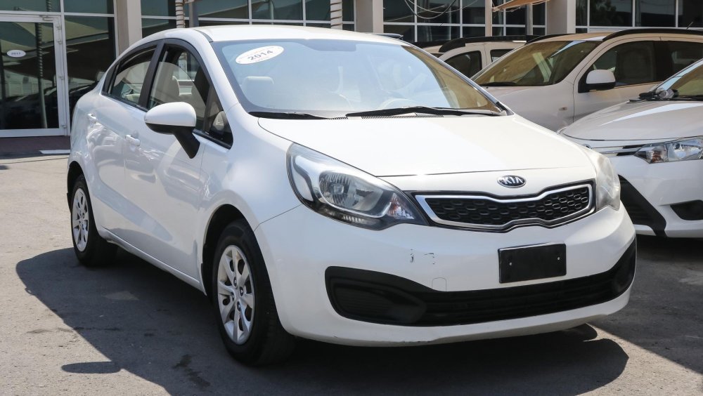 Kia Rio For Sale Aed 14 000 White 14