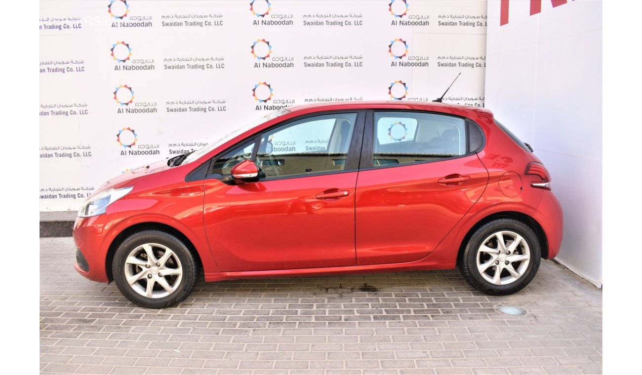 Peugeot 208 AED 429 PM | 1.6L ACTIVE GCC DEALER WARRANTY