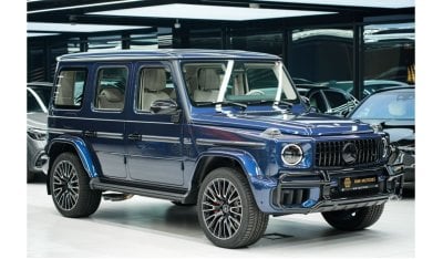 مرسيدس بنز G 63 AMG Mercedes-Benz G63 | 2025 GCC 0km | Agency Warranty | AMG | 22 Inch Rims | Double Night Package