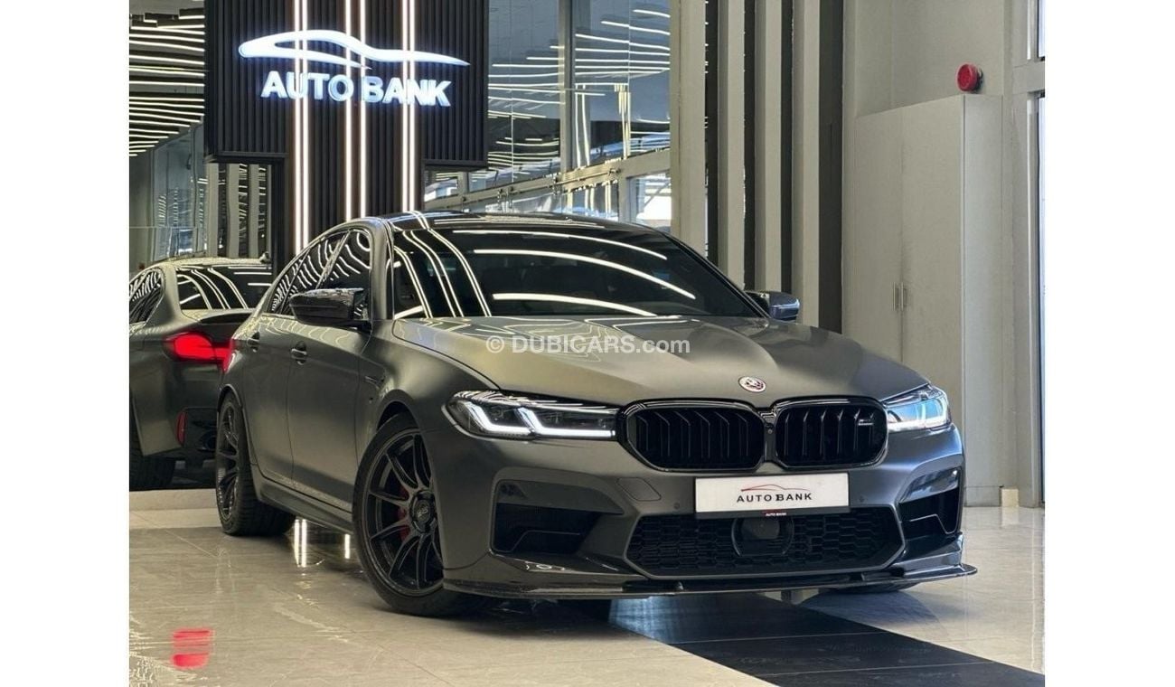 BMW M5 BMW M5 COMPETITION MODEL 2021 GCC SPECS FULL SERVICE HISTORY IN AGENCY