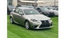 Lexus IS 200 MODEL 2016 car perfect condition inside and outside full option