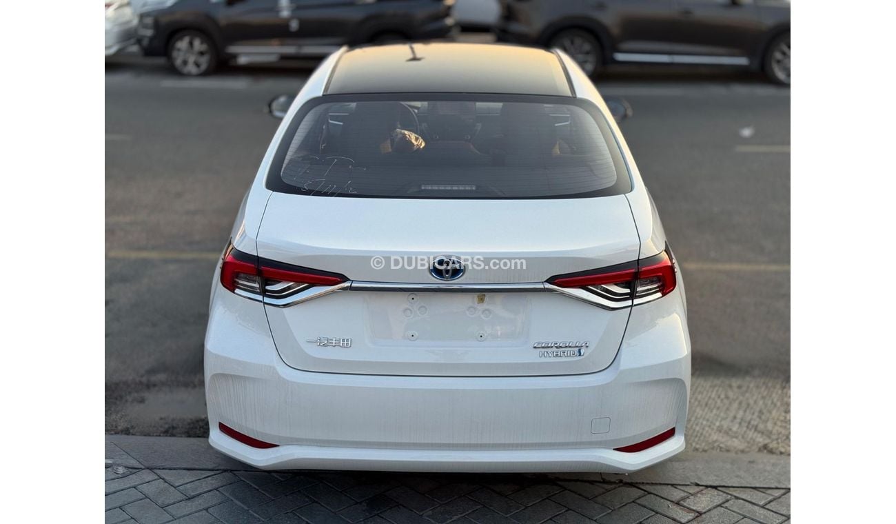 تويوتا كورولا 1.8L Hybrid Under Service Warranty Export @ 54,000 AED