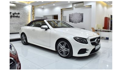 Mercedes-Benz E 400 EXCELLENT DEAL for our Mercedes Benz E400 4Matic CONVERTIBLE ( 2018 Model ) in White Color Japanese