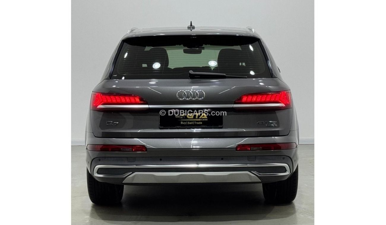 Audi Q7 45 TFSI quattro 2022 Audi Q7 45TFSI Quattro, June 2027 Audi Warranty + Service Pack, Low Kms, GCC