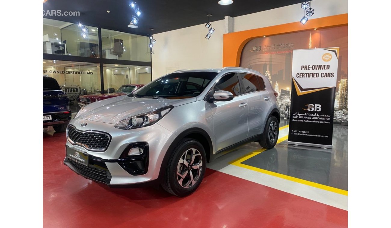 Kia Sportage AED 1,180 EMi @ 0% DP | Kia Sportage GDI | 2021 | GCC | 2.0L | FWD | Certified Pre Owned I