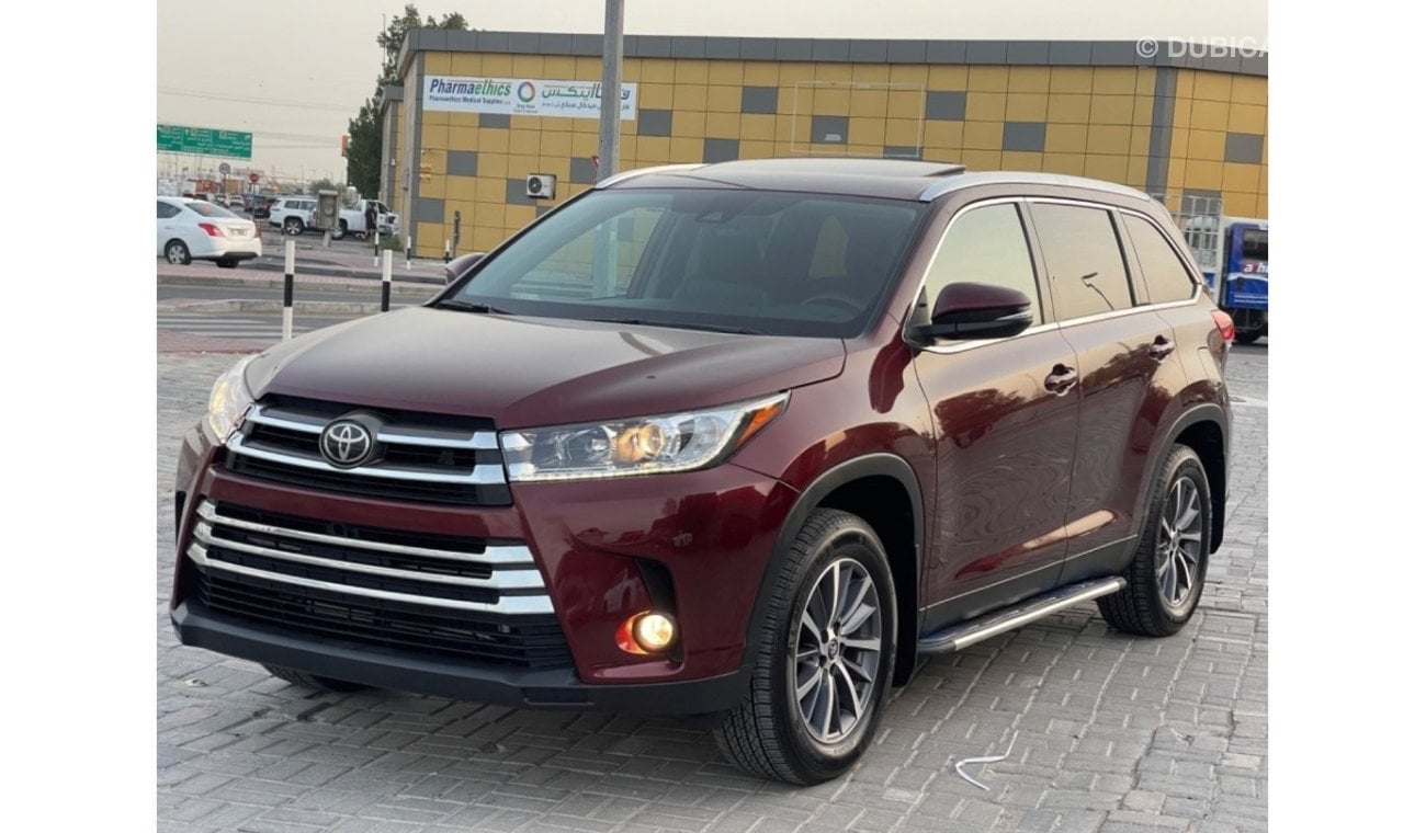 تويوتا هايلاندر 2019 highlander xle AWD push start