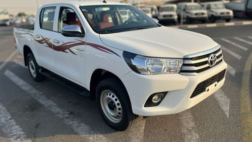 تويوتا هيلوكس 2021 TOYOTA HILUX 2.8L V4 **DIESEL** MANUAL TRANSMISSION  + POWER WINDOW + 4X4  - DOUBLE CABIN - wit