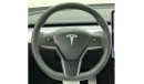 Tesla Model 3 2020 Tesla Model 3 Performance, March 2028 Tesla Drive Unit + Battery Warranty, Low Kms, GCC