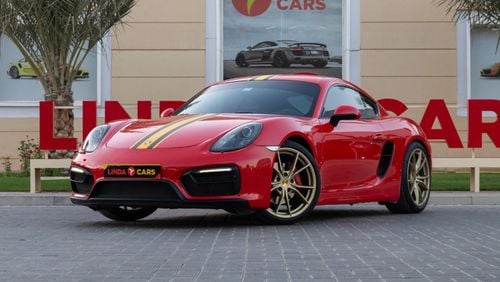 Porsche 718 Cayman Porsche Cayman GTS 2016 GCC under Warranty with Flexible Down-Payment.