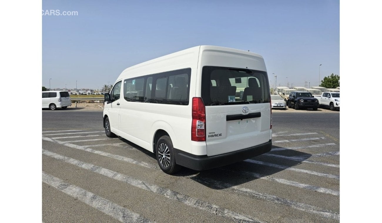 تويوتا هاياس Toyota Hiace 2.8L Diesel Manual Transmission, High Roof, 13 Seater, Model 2025