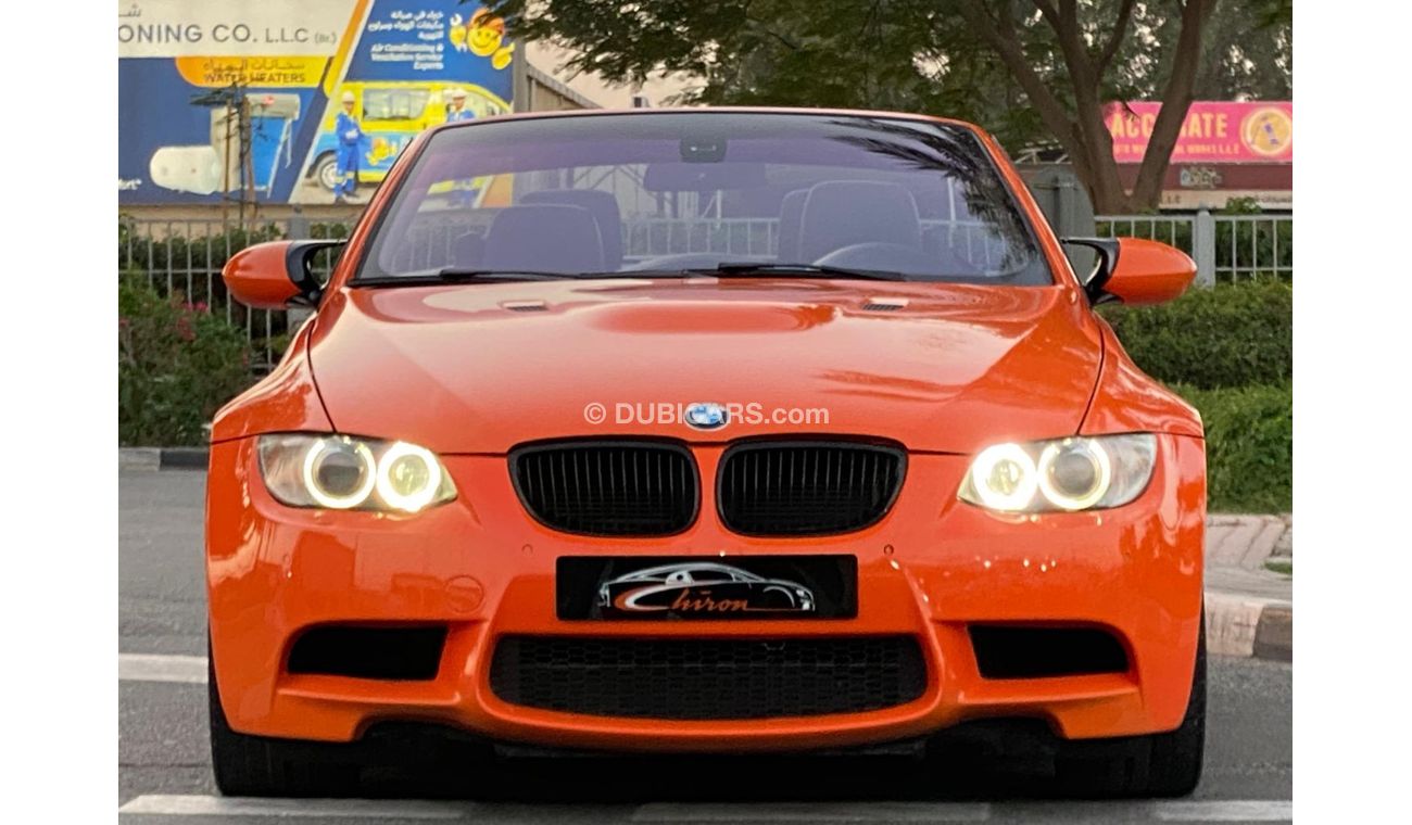 بي أم دبليو M3 Std 4.0L END OF THE YEAR OFFER = BMW M3 2012 = SPECIAL COLOR GCC SPECS = CONVERTIBLE