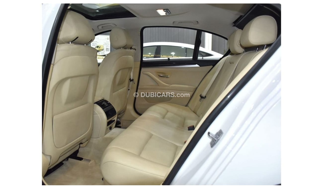 بي أم دبليو 520i EXCELLENT DEAL for our BMW 520i ( 2015 Model ) in White Color GCC Specs