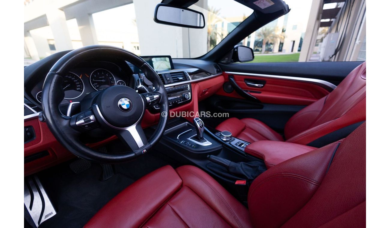 بي أم دبليو 430i M Sport 2.0L BMW 430i M-Sport Convertible 2018 GCC under Warranty with Flexible Down-Payment.