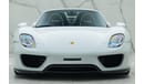 Porsche 918 Spyder 4.6 LEFT HAND DRIVE