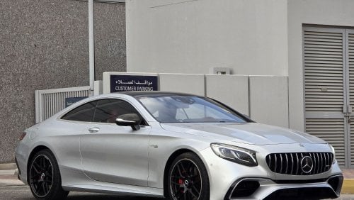 مرسيدس بنز S 550 كوبيه MERCEDES S-550 2016 V8 ( BODYKIT S-63 2020 ) ORGINAL PAINT // PERFECT CONDITION