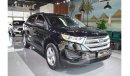 Ford Edge SE Ecoboost | GCC Specs - 2.0L | Single Owner | Accident Free | Excellent Conditi