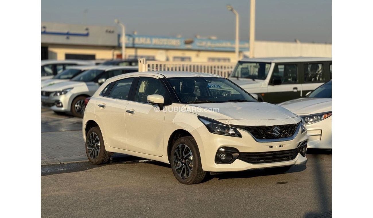 سوزوكي بالينو 1.5L Petrol GCC Specs 2025 under Service Warranty @ 52999 AED