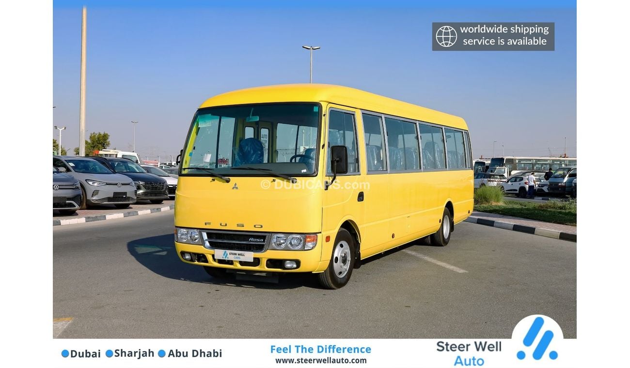 تويوتا كوستر Bus 26 Seater JL Wheelbase Euro 5 4 Cylinder with tubeless tires / book now!