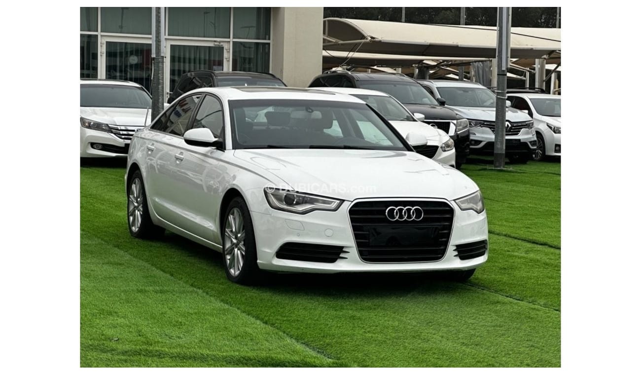 أودي A6 TFSI موديل 2014 GCC CAR PERFECT CONDITION INSIDE AND OUTSIDE FULL OPTION SUN ROOF