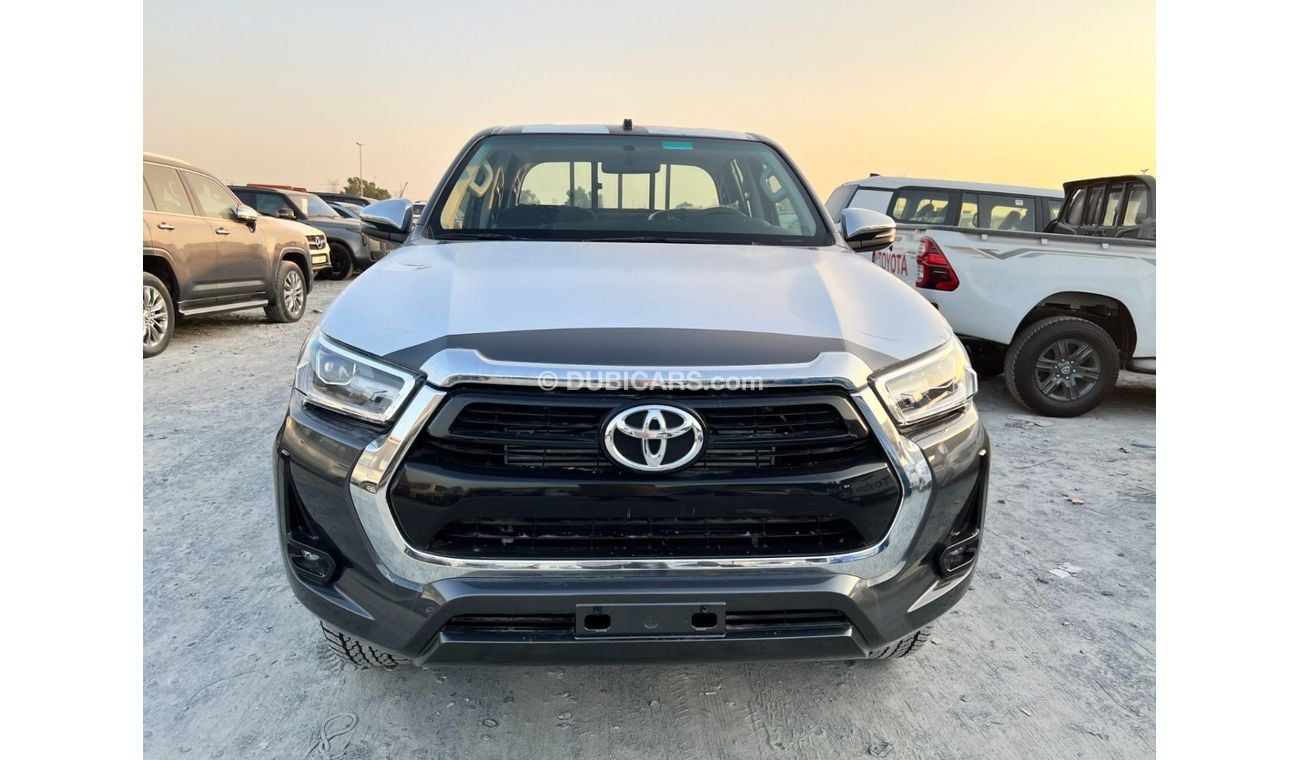 تويوتا هيلوكس 2024 Toyota Hilux Double Cable GLX (Full-Option) 2.4L 4-Cyl Diesel A/T 4x4 Only For Export