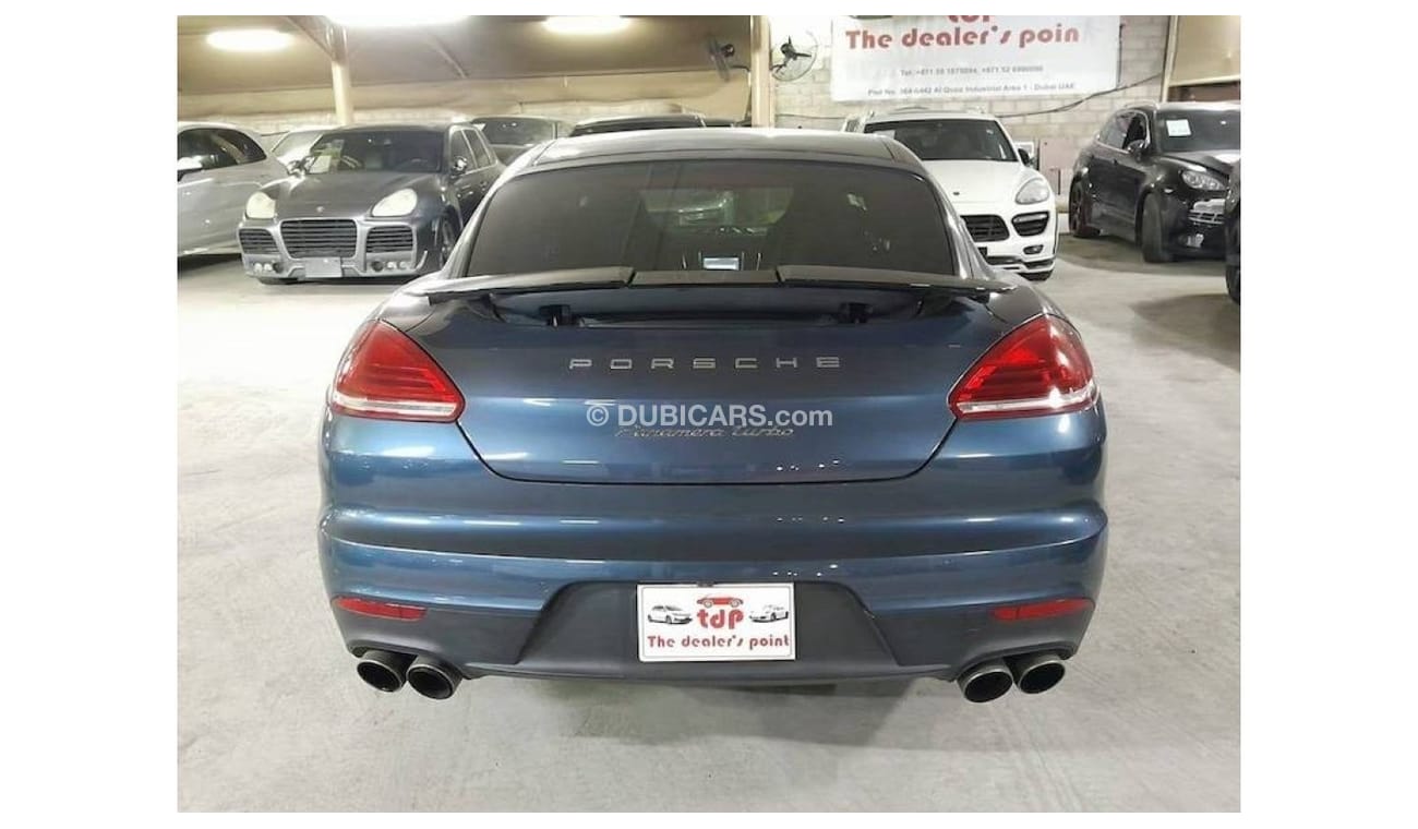 بورش باناميرا PORSCHE PANAMERA TURBO 4.8L 2015 SPORTS CHRONO PACKAGE WITH SPORT EXHAUST AND MUCH MORE FEAUTRES...