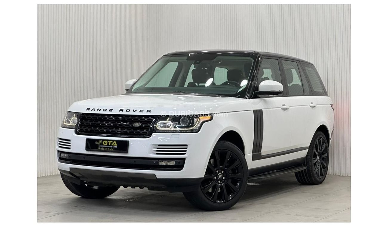 Land Rover Range Rover 2015 Range Rover Vogue SE Supercharged, Service History, Low Kms, Excellent Condition, GCC