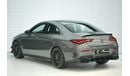 Mercedes-Benz CLA 45 S AMG Mercedes-Benz CLA 45s AMG 4-MATIC Coupé | 2025 GCC 0km | 5 Years Agency Warranty | AMG Night Package