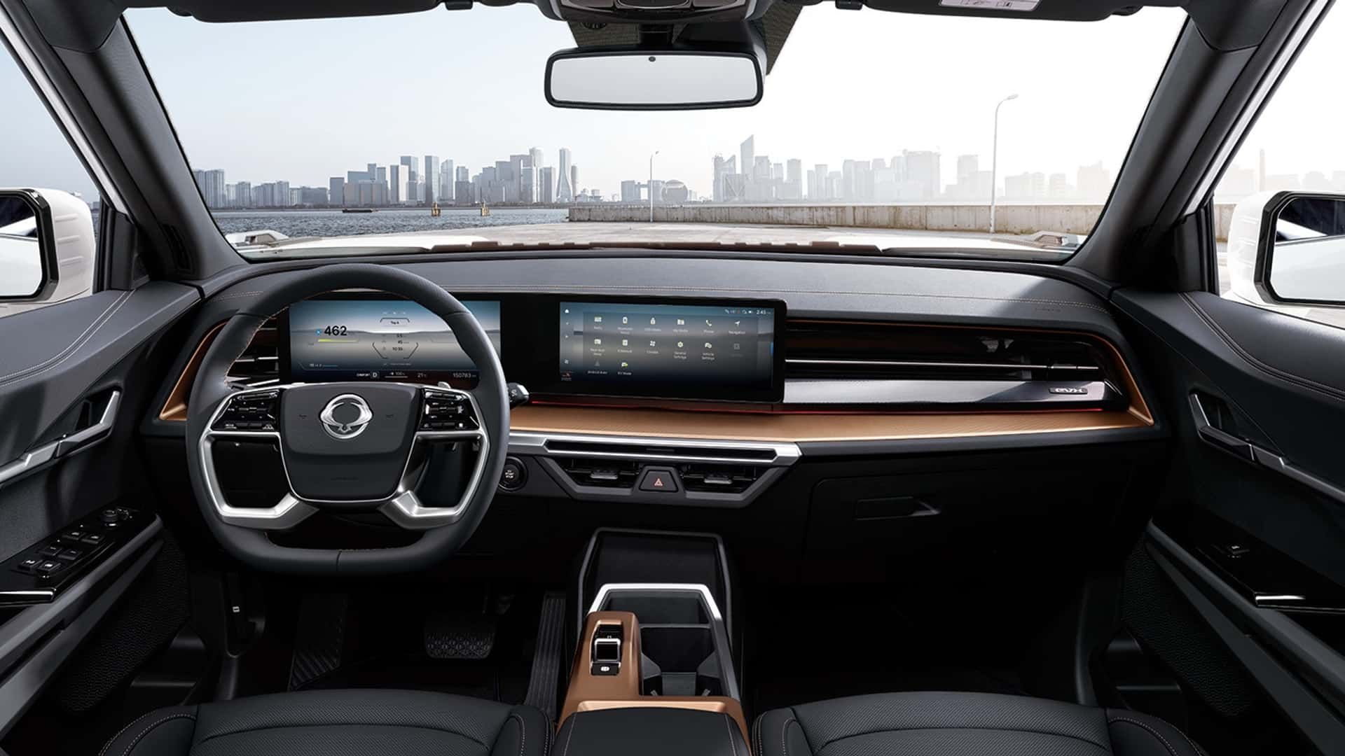 Ssangyong Torres interior - Cockpit