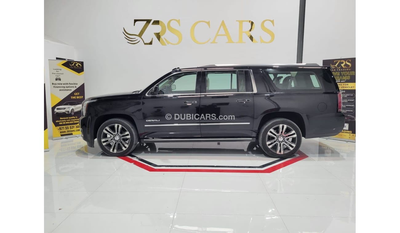 GMC Yukon Denali 6.2L (8 Seater) AED 2,000 P.M | 2019 GMC YUKON DENALI LONG BASE | 6.2L V8 | GCC