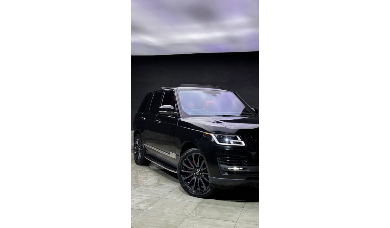 Land Rover Range Rover Vogue 2016 Luxury Red Interior Top Of The Range