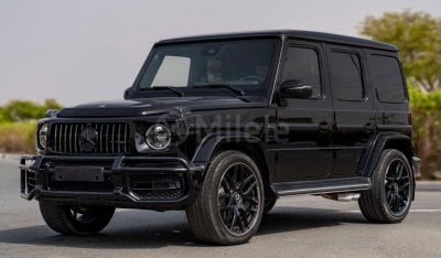 مرسيدس بنز G 500 (FULL G63 CONVERSION) 4.0L PETROL – OBSIDIAN BLACK: WITH BULLBAR, 360 CAM