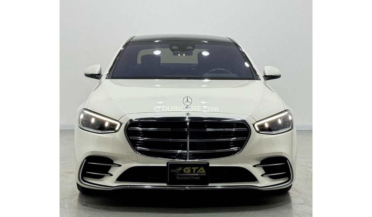 مرسيدس بنز S 580 4MATIC Exclusive 4.0L 2021 Mercedes Benz S580 AMG 4MATIC, Warranty, Service History, Fully Loaded, V