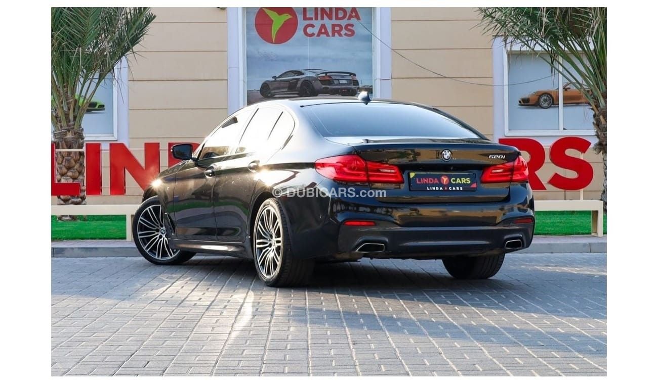 BMW 520i m sport BMW 520i M-Sport 2018 GCC under Warranty with Flexible Down-Payment.