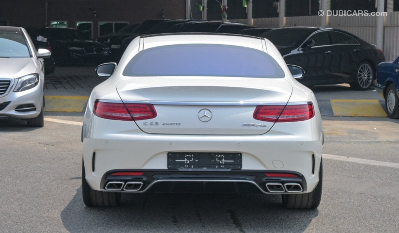 مرسيدس بنز S 63 AMG كوبيه V8 Biturbo