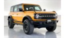 Ford Bronco WildTrak - Sasquatch Package | 1 year free warranty | 0 down payment | 7 day return policy