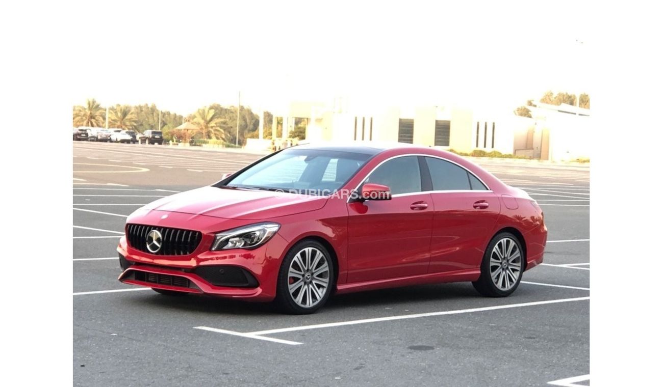 Mercedes-Benz CLA 250 Sport MODEL 2018 car perfect condition inside and outside  no accident  full option panoramic roof