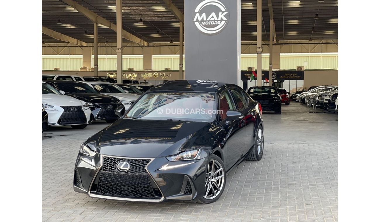 لكزس IS 350 Platinum 3.5L F SPORT KIT / 3.5L V6 / FULL OPTION / IN PERFECT CONDITION