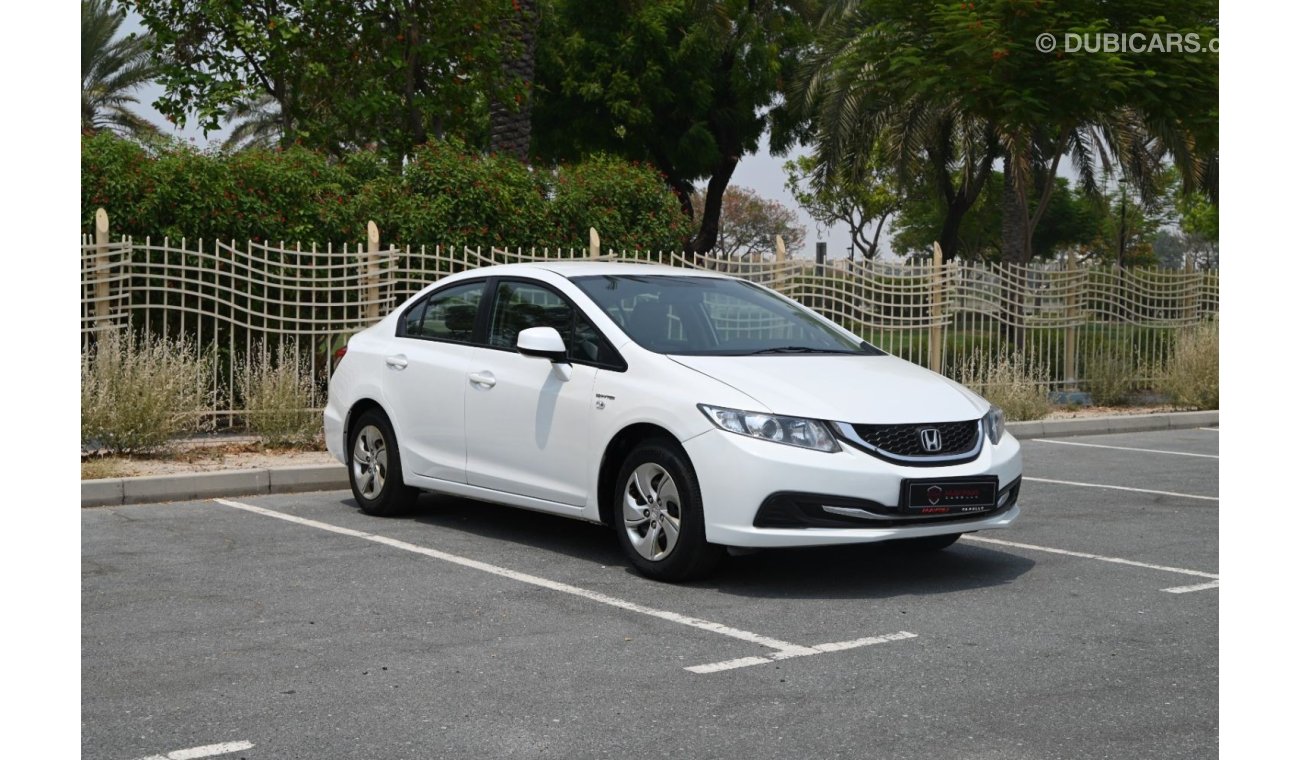 Honda Civic EXi 0 % DP - AGENCY MAINTAINED - HONDA CIVIC 2015 - GCC SPECS - FIRST OWNER - WELL MAINTAINED