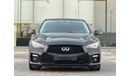 Infiniti Q50 3.0T Sport Black Edition INFINITI Q50 2017 GCC V6t ACCIDENT FREE // PEREFCT CONDITION // FULL OPITIO