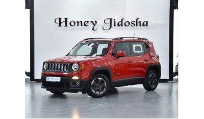 جيب رينيجيد EXCELLENT DEAL for our Jeep Renegade Longitude ( 2017 Model ) in Red Color GCC Specs