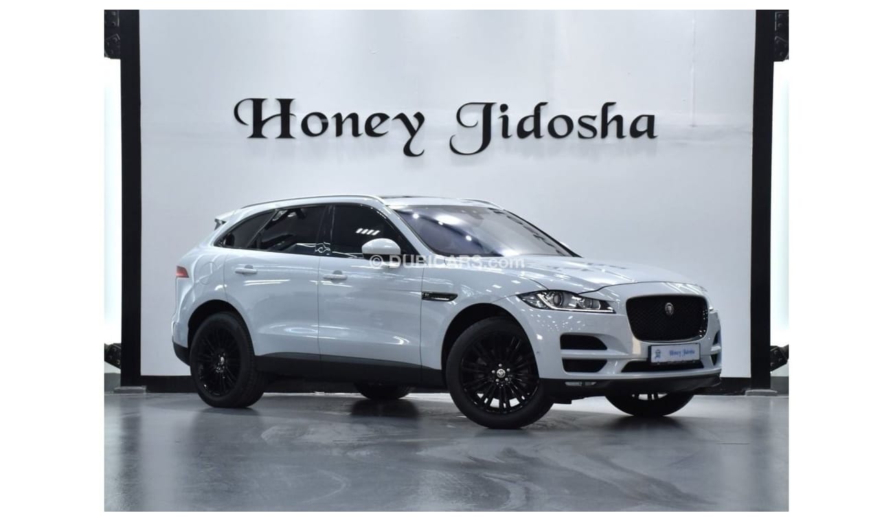 جاكوار F Pace EXCELLENT DEAL for our Jaguar F-Pace 35t AWD ( 2017 Model ) in White Color GCC Specs