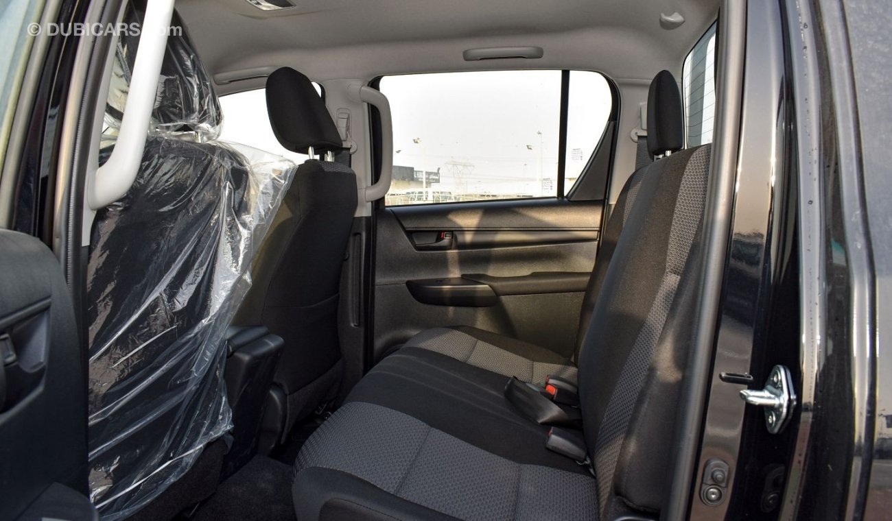 تويوتا هيلوكس Hilux 2.4L DSL M/T wide Body- Central Lock-Power Windows